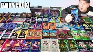 I Opened EVERY Collector Pack of Magic the Gathering Cards [upl. by Airamasor]