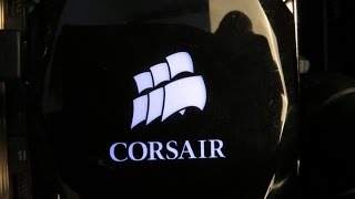 Corsair H100i Aio Liquid Cooling Installation  Efficiency 2015 Backplate loose solution [upl. by Rai23]