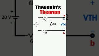 Thevenins Theorem Explained in Hindi  Part2 shorts [upl. by Wulf277]