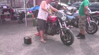 Honda cbx 1000 francorchamps 2014 injectie tuned [upl. by Hnoj]