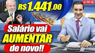 SAIU AGORA NOVO SALÁRIO MÍNIMO de R 1441 CONFIRMADO pelo GOVERNO  VEJA quem vai RECEBER o VALOR [upl. by Sandy]