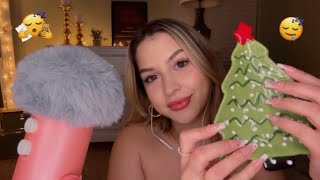 ASMR Triggers to help you get shleepy 🥱 Christmas themed 🎄✨ [upl. by Hobart632]