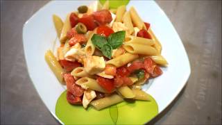 PASTA FREDDA CAPRESE FRESCA FACILE E VELOCE [upl. by Ayotol]