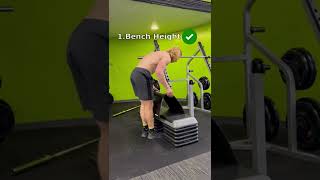 Barbell Hip Thrust Tutorial gluteworkout [upl. by Ardnossac]