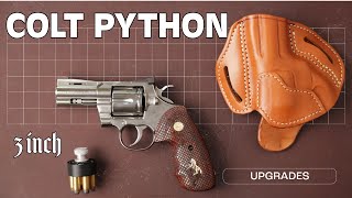 Colt Python UPGRADES [upl. by Hcurab]