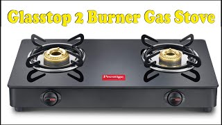 Amazon 10 Best 2 Burner Glass top Gas Stove [upl. by Lamrouex]