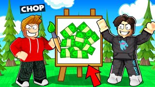 CHOP AND FROSTY PLAY SPEED DRAW MR BEAST STYLE [upl. by Toomin]