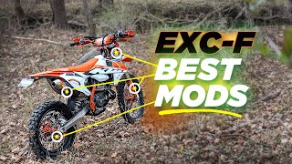 Ultimate KTM EXCF 250 Mods From Stock to Savage [upl. by Llehcnom580]