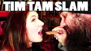 Tim Tam Taste Test and the Tim Tam Slam [upl. by Gillead]