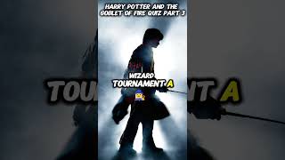 harry potter and the goblet of Fire quiz part 3 youtubeshorts youtube shorts [upl. by Shelby]