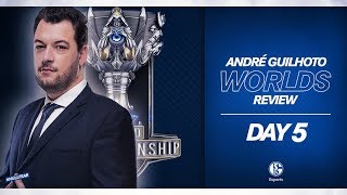 Worlds2018  Day 5 with André Guilhoto [upl. by Annairda]