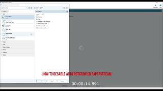 PaperStream  How to desable auto rotation [upl. by Dusa135]