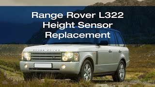 Range Rover L322  How to Replace the Height Sensor [upl. by Yoshiko]