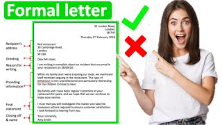 How to write a formal letter 📝  All you need to know [upl. by Anton493]