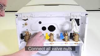 How to fit an ATAG boiler [upl. by Eiggep639]