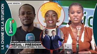 REPORT ELECTION LA COMMUNAUTE INTERNATIONALE ACCULE MACKYABDOU MBOW CONTREDIT SON LEADER [upl. by Temp]