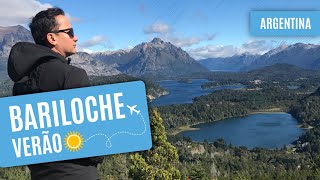 O verão de BARILOCHE na Argentina [upl. by Vinny754]