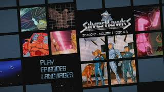 Silverhawks Season 1 Part 1 Disc 4 DVD Menu [upl. by Antrim]