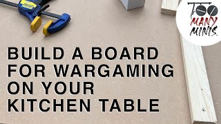 I built a full size wargaming tabletopper for my house [upl. by Vidovik]