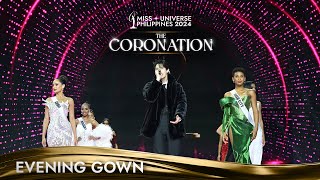 Miss Universe Philippines 2024 THE CORONATION  TOP 10  EVENING GOWN COMPETITION [upl. by Olaf745]