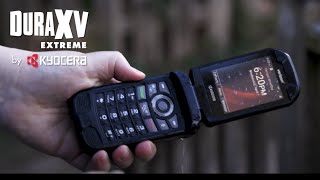 Kyocera DuraXV Extreme on Verizon  Intelligent Compact and Virtually Indestructible Flip Phone [upl. by Ellennahs]