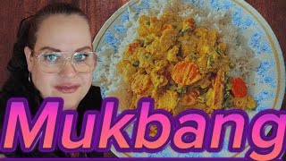 Mukbang  kycklinggryta med Ris [upl. by Golter]