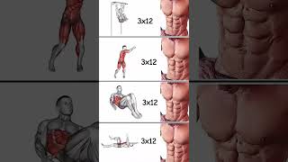 The Best Home Workout For Six Pack Abs No Equipmentshorts [upl. by Kristyn]