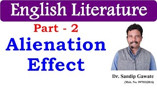 2 Alienation Effect  Literary Terms  SET  SLET  NET  MPSC  UPSC  All Competitive Exams [upl. by Bayless]