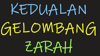 Fizik Kuantum Sifat Kedualan Gelombang Zarah [upl. by Domela]