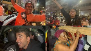 Victoire Diomaye Faye au 1er Tour Incroyable jubilé chez Ousmane Sonko à la Cité Keur Gorgui [upl. by Leynwad]