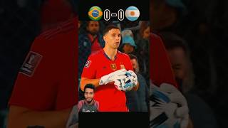 Argentina vs Brazil  football khelaভাইরাল vedio [upl. by Arelus827]