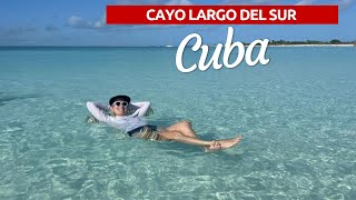 Cayo Largo del Sur  Cuba  Turquoise and crystalline waters MUST SEE [upl. by Tallu773]