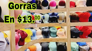 Desde 13 las GORRAS LAS MAS BARATAS DEL CENTRO  😱 tienda STBCAPS🧢 [upl. by Ahsi153]