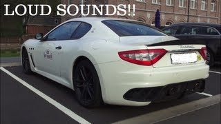 HD Maserati GranTurismo MC Stradale in Action at Spa LOUD Ride Flybys Little Slide and More [upl. by Mongeau]