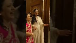 Isha Ambani Along With Shloka Ambani At Anant Ambani Radhika Merchant Engagement Ceremony Throwback [upl. by Huggins]