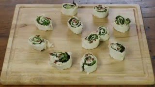 Sundried Tomato amp Basil Pinwheels [upl. by Cassiani]