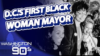 Sharon Pratt quotCleans Housequot and Becomes DCs First Black Woman Mayor  Washington in the 90s [upl. by Auliffe]