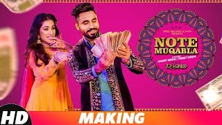 Note Muqabla Making  Goldy Desi Crew ft Gurlej Akhtar  Sara Gurpal  Latest Songs 2018 [upl. by Nodab]