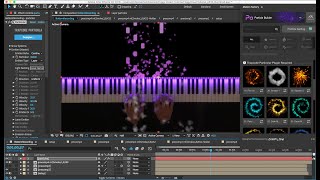 How to make a Synthesia piano cover WITH PARTICLES  Tutorial by Gustav Astep [upl. by Inad]