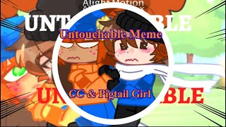 Untouchable Meme  FNAF  Pigtail girl amp CC [upl. by Nevlin]