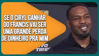 JON JONES DIZ QUANDO PRETENDE ESTREAR NO PESOPESADO DO UFC  LEGENDADO [upl. by Olegna922]