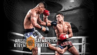 FULL FIGHT  Rebellion Muaythai 17 Apisit Ktgym vs Saemapetch Fairtex [upl. by Leahpar]