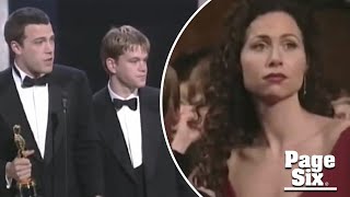 Minnie Driver reveals why she looked ‘so sad’ watching Matt Damon win 1998 Oscar [upl. by Obadiah]