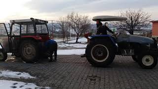 Massey ferguson 240 new holland tt50 çekişmesi [upl. by Miru298]