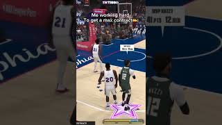 Vic💔 basketball funny goviral 2k24 nba2k24 nba2k viral [upl. by Annairam]