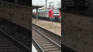 Paralleleinfahrt Kohlezug mit 185er und EuroDual BR 159er [upl. by Cruz]