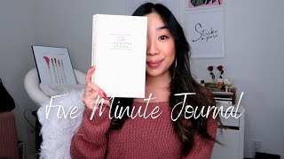 Five Minute Journal Review  How I Have Changed  Samantha Sito [upl. by Greenberg811]