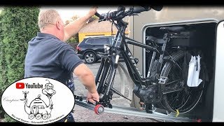 Wohnmobil Tuning Fahrradträger und Kurbelschutz [upl. by Animor]