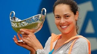 Ana Ivanovic vs Zahlavova Strycova Birmingham 2014 Final Highlights [upl. by Gnilsia]