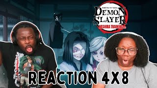 Demon Slayer Hashira Training Arc 4x8  The Hashira Unite  REACTION [upl. by Udele]